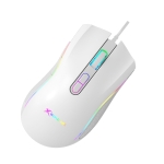 Wired Mouse Xtrike ME GM-314 White, GAMING, RGB LED, USB