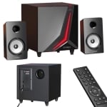 Speakers 2.1: FENDA F&D F670X BT, USB, Coaxial, Remote, LED, 70W