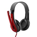 Headset CANYON CNS-CHSC1BR, Black-Red, Mic*