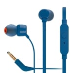 Earphones JBL “Tune 110“, Blue, MP3+Mic, T110-Blu
