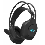 Wireless+Wired Headset A4 Tech X7 “XR-200“, Bluetooth v5.3, 2.4GHz USB A+Type-C, AUX 4-pin Audio Cable, LED