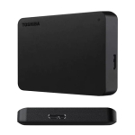 External HDD 2TB TOSHIBA Canvio Basics, 2.5“ USB 3.2, Black
