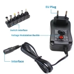 Adapter Switched-mode ESPE-18UN-W2E, 3-12VDC/1.5A