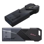 USB Flash Memory 64GB USB3.2 KINGSTON DT Exodia Onyx, Black, Retract