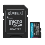 128GB MicroSD-XC KINGSTON Canvas Go! Plus Gen4=200MBps, A2 U3 V30 Class10