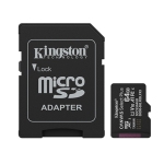64GB MicroSD-XC KINGSTON Canvas Select Plus Gen3=100MBps, A1 U1 V10 Class10