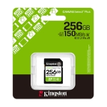256GB SD-XC KINGSTON Canvas Select Plus Gen3=150MBps, A1 U1 V10 Class10