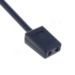 Power Cord 2P female, 0.3 m