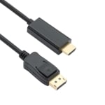 Cable DisplayPort-M, HDMI-M, 4K,60Hz