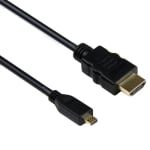 Cable HDMI, MicroHDMI/D v2.0 M-M, 2m