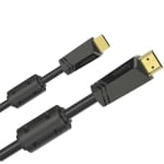Cable HDMI v2.0b M-M 10m HAMA 4K/GP/Fe /205009