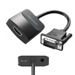 Converter VGA-HDMI VENTION ACNBB, USB, Audio