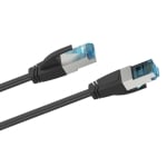 3m SFTP Cable Cat 6a HAMA, Black, 10 Gbps 200681