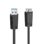 USB 3.0 Cable A, MicroB M-M HAMA 1.5m