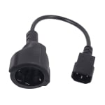 Cable UPS-Schuko  M-F VCOM CE002 0.2m