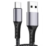 Cable USB 2.0 Type-C / A M-M VCOM CU287C, 1m, 3A