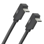 USB3.0 Type-C cable M-M L-L Plugs  ACT 1m 60W, 4K=60Hz, 10 Gbps,  AC7477