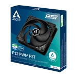 Fan ARCTIC 120x120x25 FDB, 200-1800rpm, 4-pin P12 PWM PST