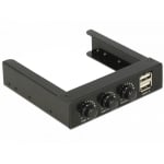 3.5“ Fan Controller x3 + 2xUSB Hub DeLOCK 62714