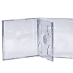 2xCD Big Case HAMA DoubleBox, Crystal