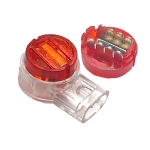 Quick Splice Connector UY K3, IDC 3x 0.4-0.9 mm, RED