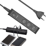 6xUSB HAMA Charging Station 34W, 1.1m cable, 223201