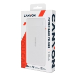 CANYON PowerBank 10.000mAh, White, CNE-CPB1009W