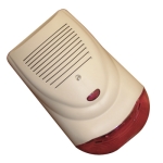 Siren SL-400, 12VDC, 118 dB, flashlight