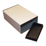 Instrument Enclosure (80x120x40 mm), ALU front panels PVC