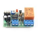 Resetting time relay 1 to 24 hours Switch on for 1 or 5 minutes