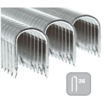 Cable Staples RAPID 36/12, WHITE
