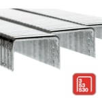 Flat Staples RAPID 53/10