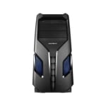PC Case (Chassis) RAIDMAX EXO 108BU, Black/Blue, Card Reader