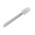 LED 5 mm HT333SRVGW-A, 30/40mcd, RED/GREEN diffused