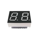 Double LED Digit Display ELD-432Y, 9.9 mm, common cathode, ORANGE