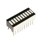 LED Bargraph Display LBD1014-20, 10-segment, common cathode, RED