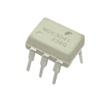 Optocoupler MOC3041 (triac driver), DIP-6
