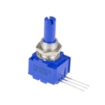 Rotary Potentiometer 16x17.5mm/M10mm, 500 Kohm, 2W