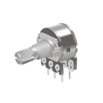 Rotary Potentiometer OD:16mm/M7mm, 2x220 Kohm, PCB