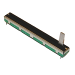 Slide Potentiometer 2x100 Kohm, L=60 mm, log.