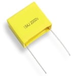 Polypropylene Film Capacitor 10nF/1500V, 100kHz, 15 mm, WIMA