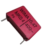 Polyester Film Capacitor 470nF/400V, MKS4, 10%, 15 mm