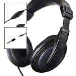Headphones Hama TV Stereo Phones, Black, 6m Cable /184013