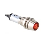 Signal Lamp M8, metal, NEON 220VAC, RED