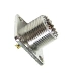 UHF female, panel type, 4 screw mode