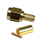 SMA male, cable type, reverse (RG-174), crimp mode