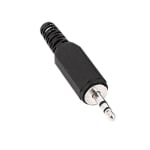 2.5 mm PLUG, male ST, cable type, PVC