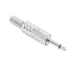 3.5 mm PLUG, male MO, cable type, METAL