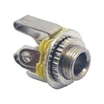3.5 mm JACK, female ST, panel type, METAL