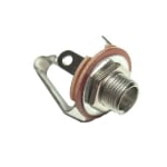 6.3 mm JACK, female MO, panel type, METAL